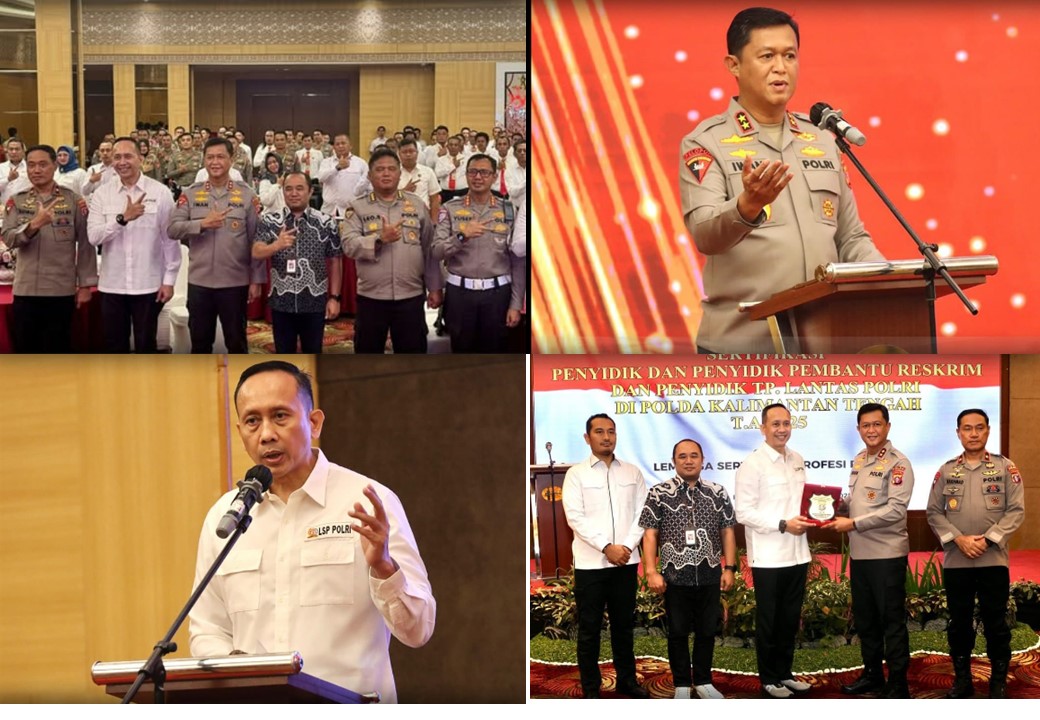 SERTIFIKASI KOMPETENSI PENYIDIK DAN PENYIDIK PEMBANTU RESKRIM DAN PENYIDIK TINDAK PIDANA LALU LINTAS PADA POLDA KALTENG T.A. 2025