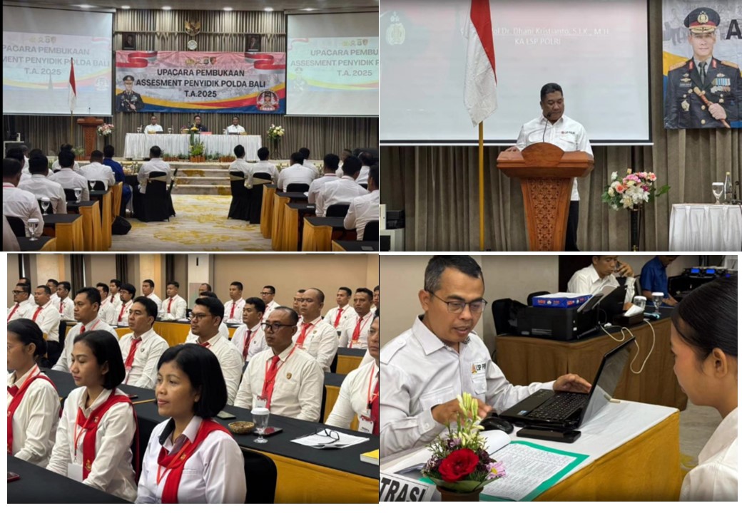 SERTIFIKASI KOMPETENSI PENYIDIK DAN PENYIDIK PEMBANTU POLRI PADA POLDA BALI T.A. 2025