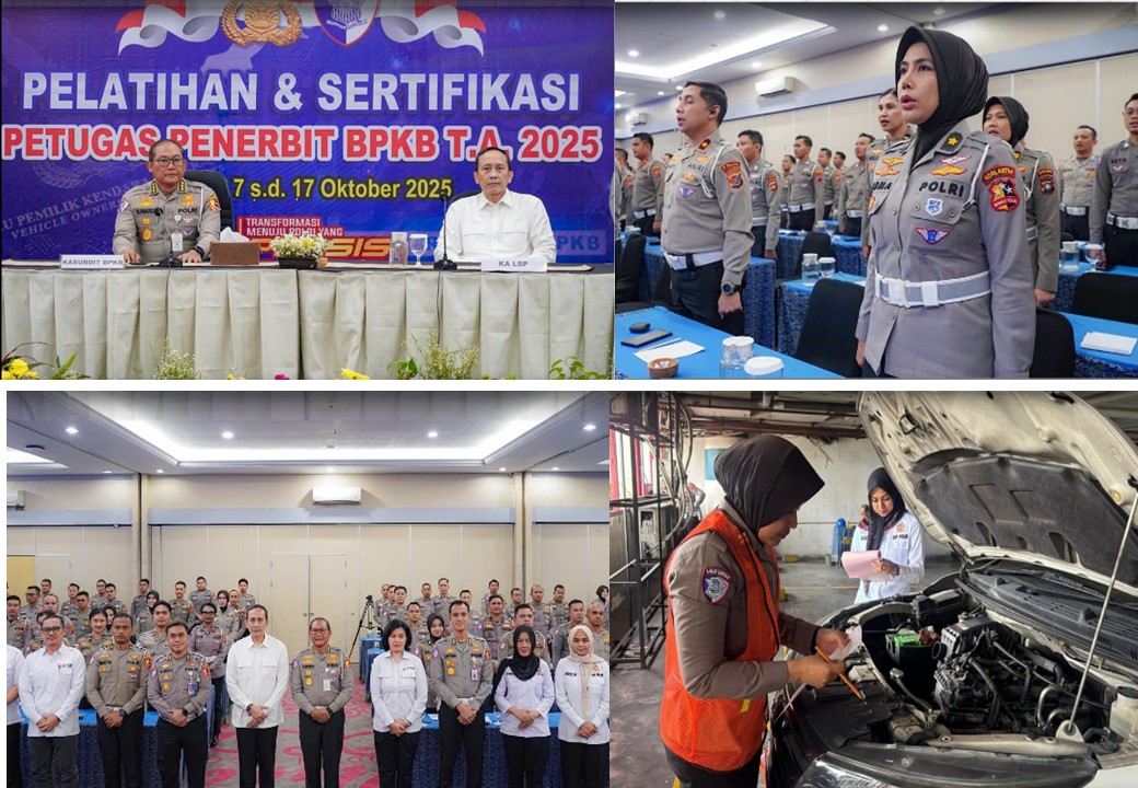 SERTIFIKASI KOMPETENSI PETUGAS PENERBIT BPKB T.A. 2025